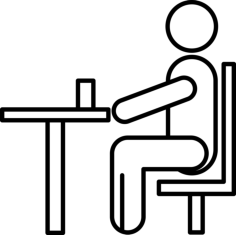 Man Eating Silhouette Svg Vector, Free Vectors File